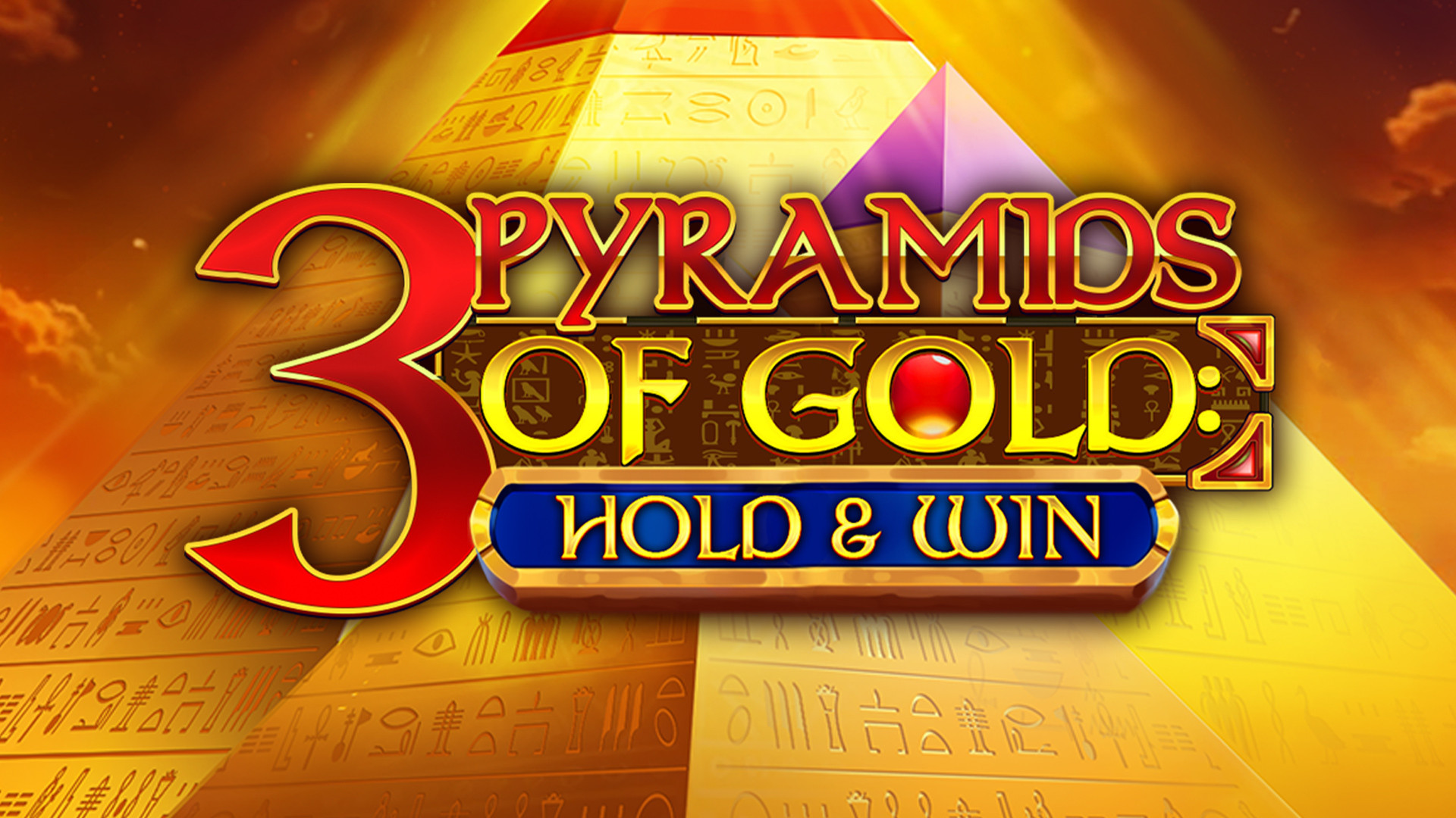 3 Pyramids of Gold: Hold & Win