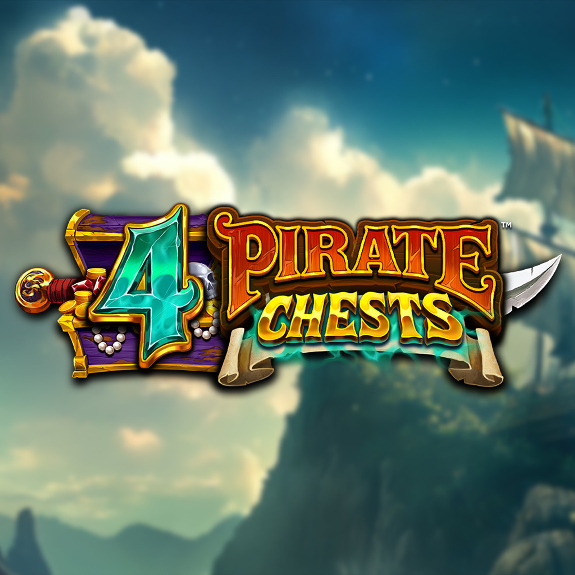 4 Pirate Chests