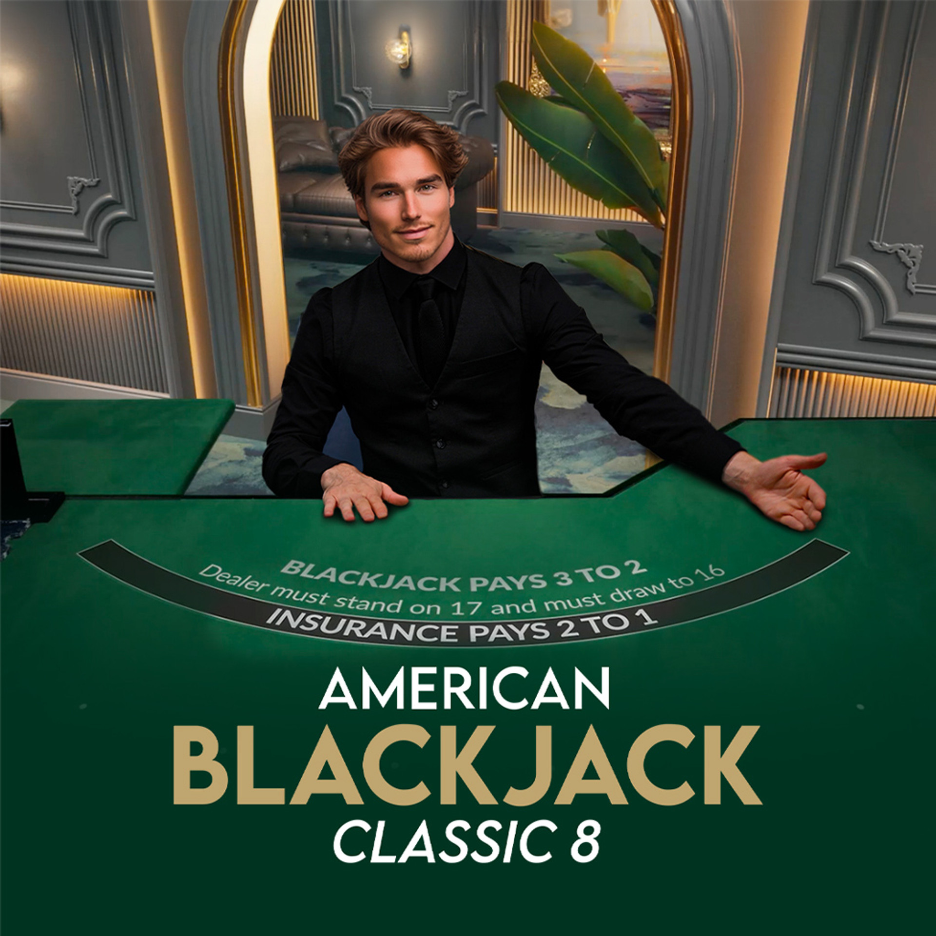 8-seat blackjack