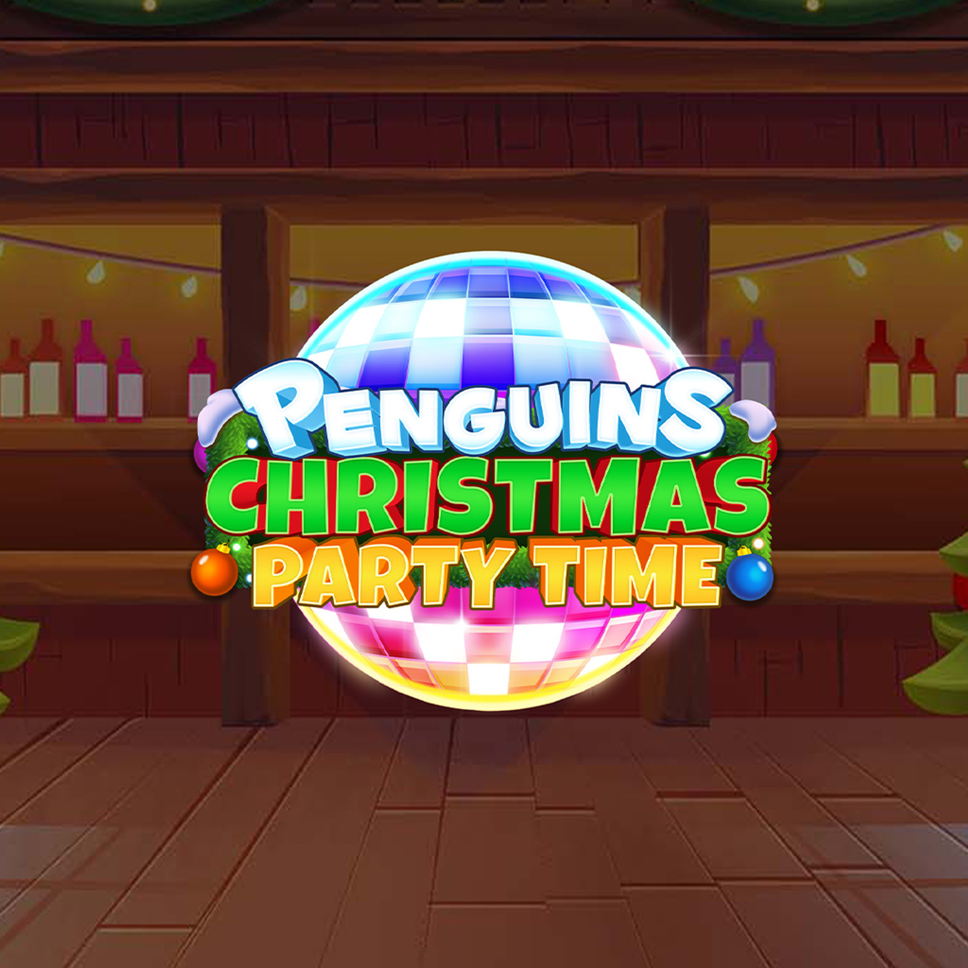 Penguins Christmas Party Time