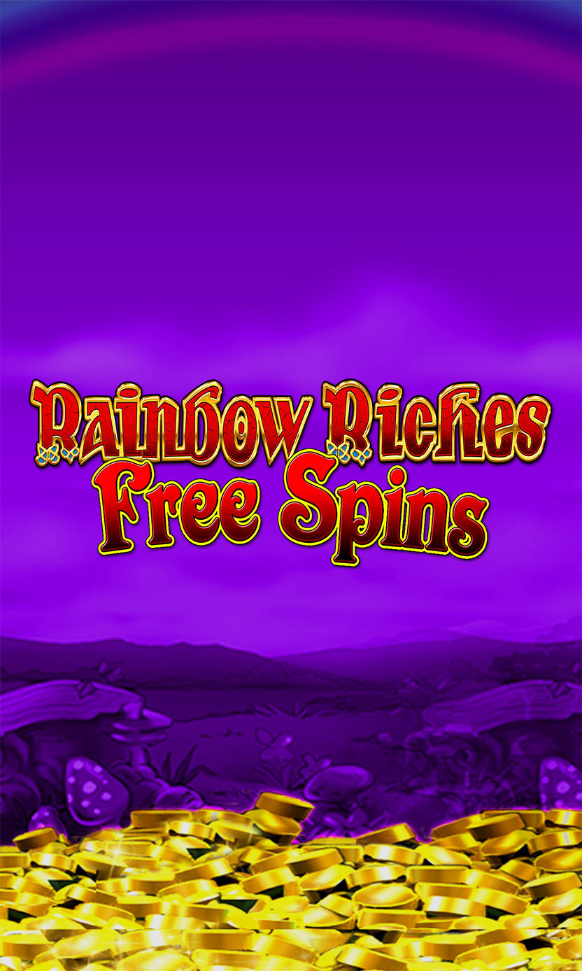 Visual representation of Rainbow Riches Free Spins game interface