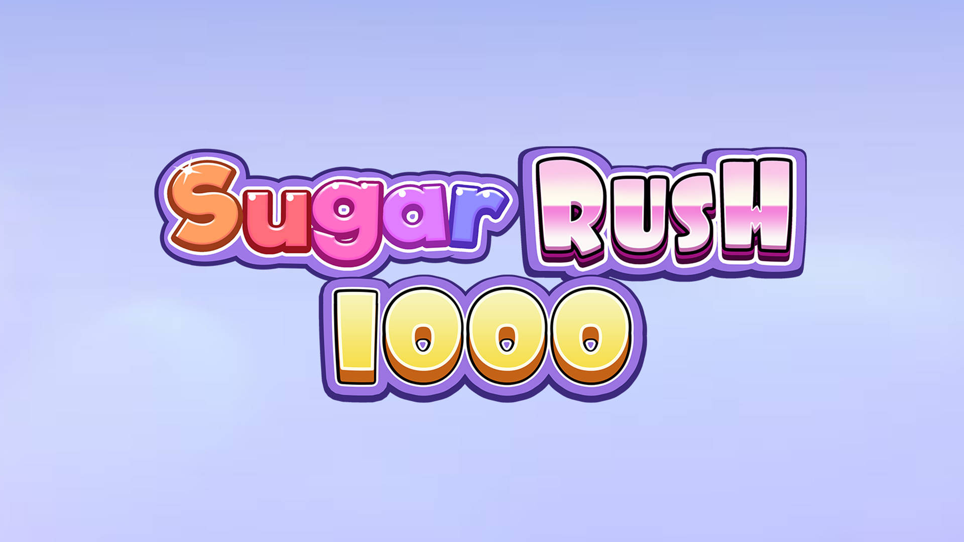 Interface du jeu Sugar Rush 1000