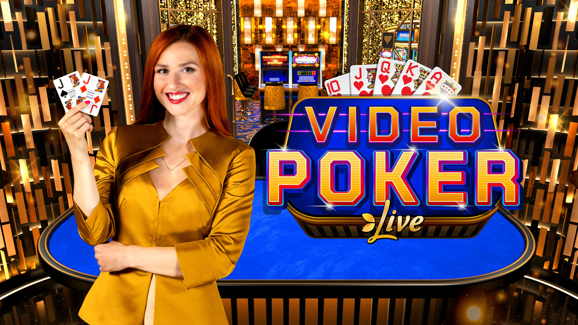 Video Poker Casino Table/Screen