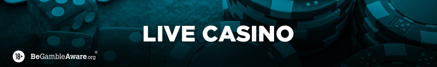 Live Casino at 21.co.uk Banner